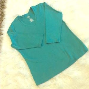 Turquoise Tee